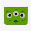 Deals 🌟 Disney Pixar Toy Story Alien Character Close Up Wallet Id Fold Over Snap Pixar 🔔