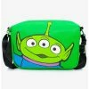 Coupon 🛒 Disney Pixar Toy Story Alien Smiling Close Up Pose Cross Body Bag 😉