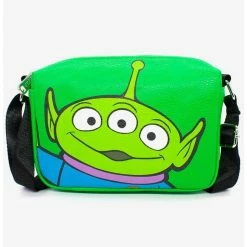 Coupon ๐ Disney Pixar Toy Story Alien Smiling Close Up Pose Cross Body Bag ๐