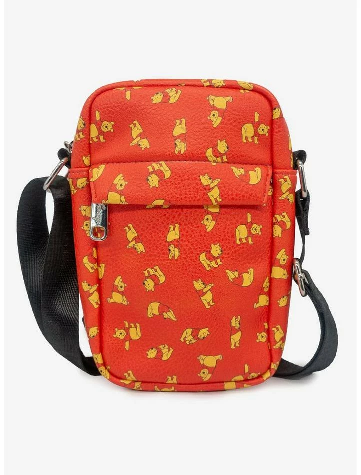Brand new ❤️ Disney Winnie The Pooh Stretch Poses Scattered Cross Body Bag 😉 1 Brand new ❤️ Disney Winnie The Pooh Stretch Poses Scattered Cross Body Bag 😉