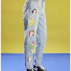 Hot Sale 🧨 Her Universe Disney Snow White And The Seven Dwarfs Mom Jeans ⭐