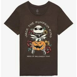 Best reviews of 🎉 The Nightmare Before Christmas Jack Floral Girls T-Shirt Plus Size 🔥