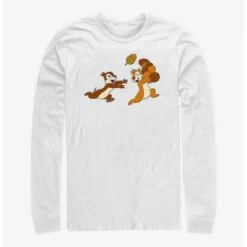Hot Sale ⭐ Disney Chip 'n' Dale Acorn Chase Long-Sleeve T-Shirt ⭐