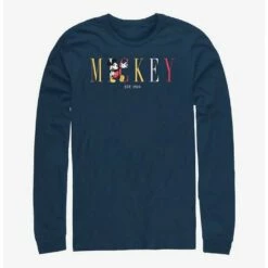Top 10 😉 Disney Mickey Mouse Classic Mickey Long-Sleeve T-Shirt 🌟