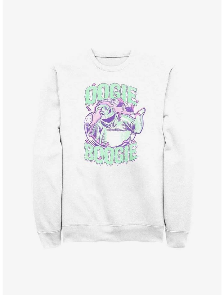 Best Sale 😀 Disney The Nightmare Before Christmas Oogie Boogie Sweatshirt ⌛ 1 Best Sale 😀 Disney The Nightmare Before Christmas Oogie Boogie Sweatshirt ⌛