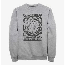 Budget ✔️ Disney Alice in Wonderland The Rabbit Hole Card Sweatshirt 🧨