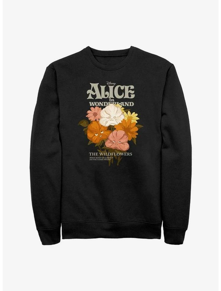 New ✨ Disney Alice in Wonderland The Wildflowers Sweatshirt 🎉 1 New ✨ Disney Alice in Wonderland The Wildflowers Sweatshirt 🎉