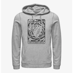 Cheap ⌛ Disney Alice in Wonderland The Rabbit Hole Card Hoodie ❤️