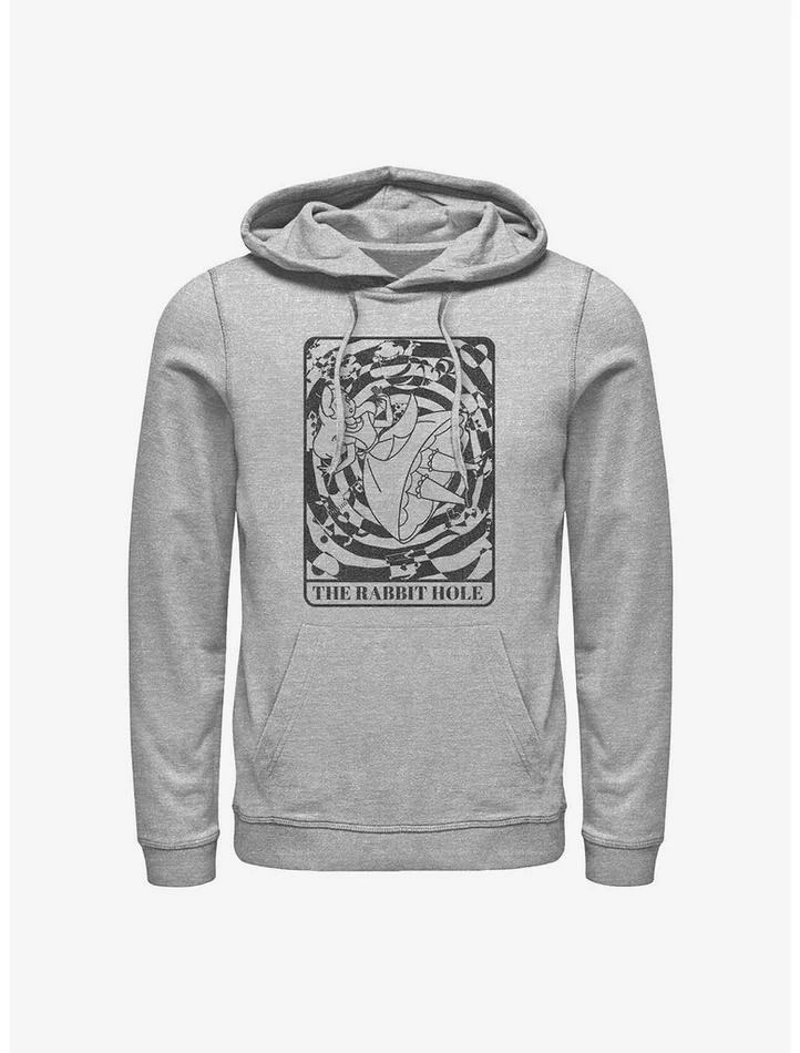 Cheap ⌛ Disney Alice in Wonderland The Rabbit Hole Card Hoodie ❤️ 1 Cheap ⌛ Disney Alice in Wonderland The Rabbit Hole Card Hoodie ❤️