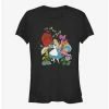 Brand new 🔥 Disney Alice in Wonderland Flower Afternoon ⭐ Girls T-Shirt ⌛