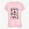 Coupon ✔️ Disney Alice in Wonderland Wildflowers Chart Girls T-Shirt 👍