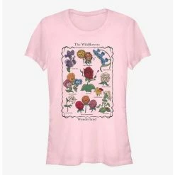 Coupon ✔️ Disney Alice in Wonderland Wildflowers Chart Girls T-Shirt 👍