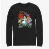 Coupon 🌟 Disney Alice in Wonderland Flower Afternoon Long-Sleeve T-Shirt 😉