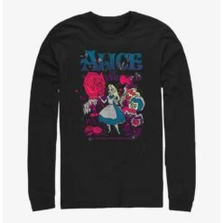 Coupon 👏 Disney Alice in Wonderland Technicolor Wonderland Long-Sleeve T-Shirt ⌛