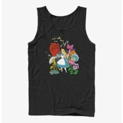 Promo 😉 Disney Alice in Wonderland Flower Afternoon Tank ❤️