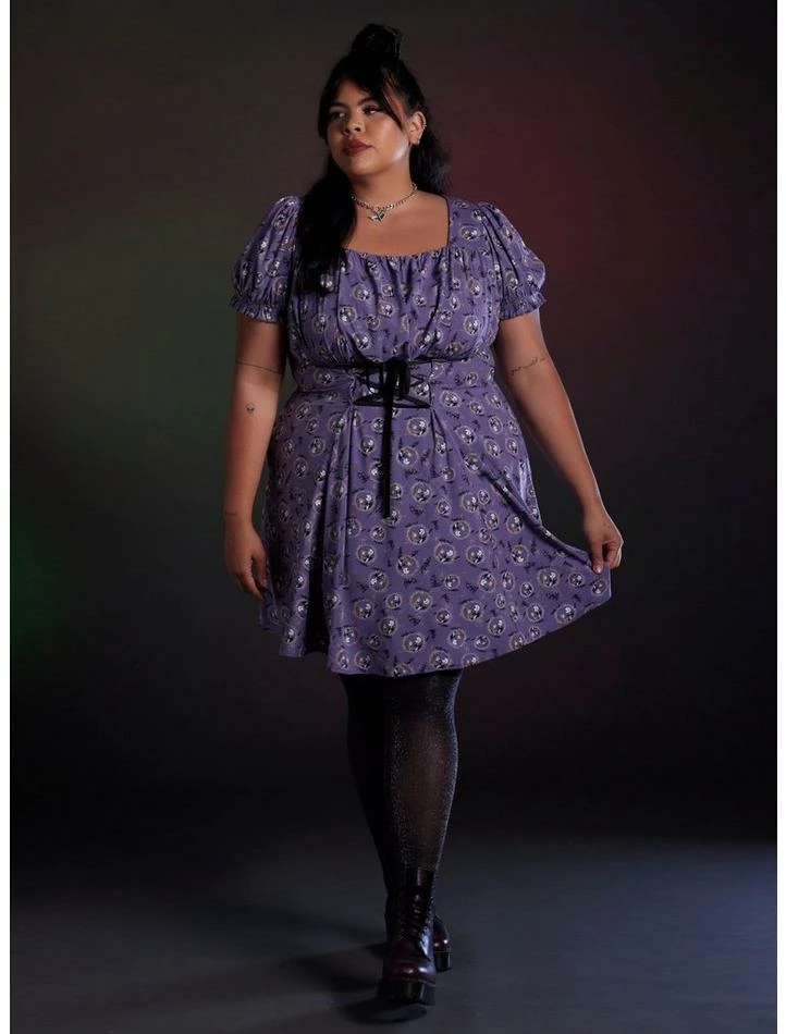 Budget π₯° Her Universe The Nightmare Before Christmas Jack & Sally Corset Dress Plus Size π€© 2 Budget π₯° Her Universe The Nightmare Before Christmas Jack & Sally Corset Dress Plus Size π€© - Image 2