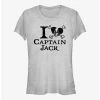 Wholesale ✨ Disney Pirates of the Caribbean I Love Captain Jack 🥰 Girls T-Shirt 👍