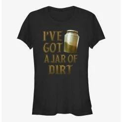 Wholesale 🎉 Disney Pirates of the Caribbean Jar of Dirt Girls T-Shirt 🤩