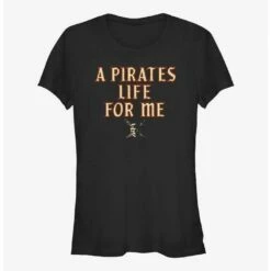 Best Pirce 🎉 Disney Pirates of the Caribbean A Pirate's Life For Me Girls T-Shirt 🎉