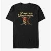 Hot Sale 🎁 Disney Pirates of the Caribbean Skull Cross Logo T-Shirt 🎁