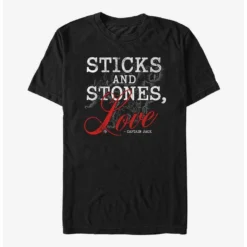 Best reviews of ❤️ Disney Pirates of the Caribbean Sticks and Stones Love T-Shirt 😉