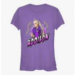Outlet ⌛ Disney Zombies Alpha Addison Girls T-Shirt 🤩