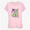 New 🎉 Disney Zombies Seabrook Football Letter 🥰 Girls T-Shirt ⌛