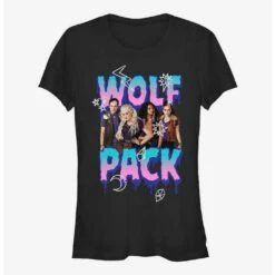 Hot Sale ⭐ Disney Zombies Wolf Pack 🤩 Girls T-Shirt ✔️