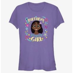 Deals ✔️ Disney Encanto 😉 Birthday Girl Isabela 🌟 Girls T-Shirt ✔️
