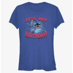 Best Sale ✨ Disney Lilo & Stitch It's My Birthday 😍 Girls T-Shirt ✨