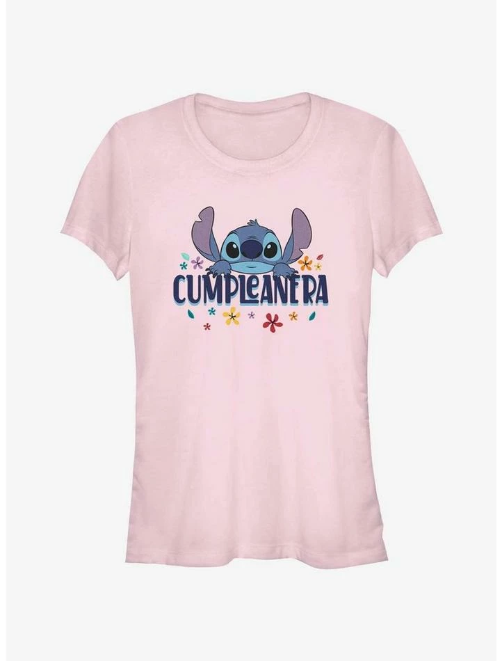 Discount 😉 Disney Lilo & Stitch Spanish Birthday Girls T-Shirt ⌛ 1 Discount 😉 Disney Lilo & Stitch Spanish Birthday Girls T-Shirt ⌛