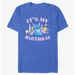 Buy ⌛ Disney Lilo & Stitch It's My ✔️ Birthday T-Shirt 🎁