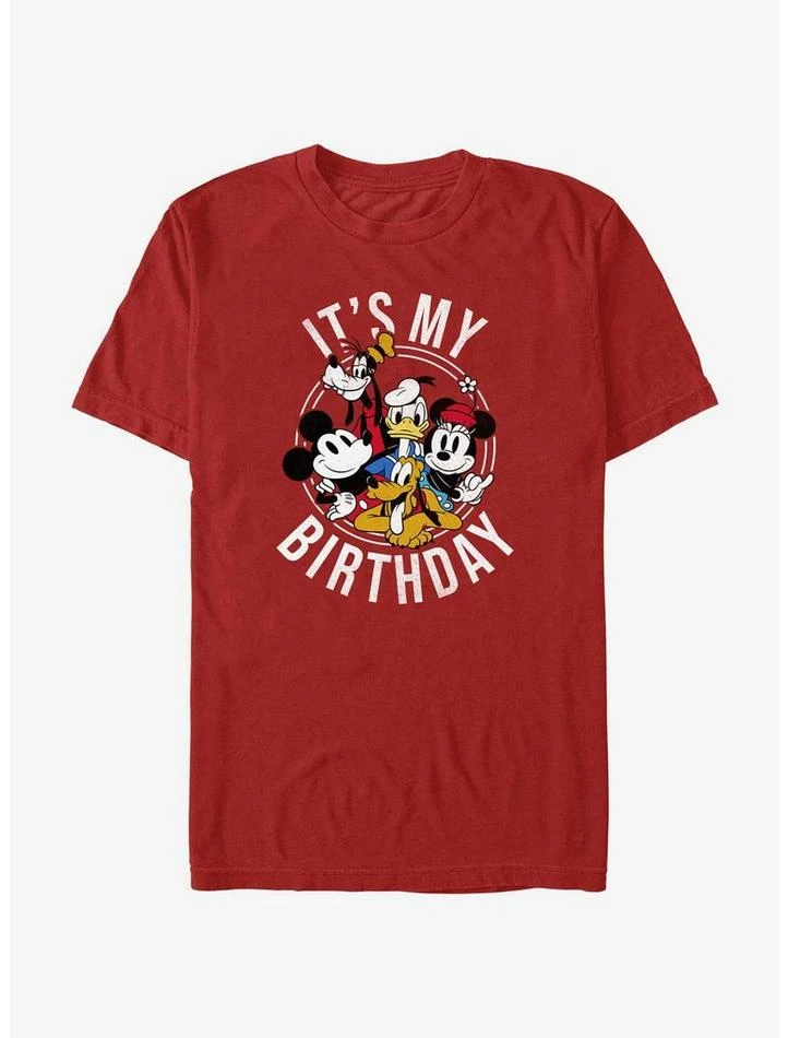 Hot Sale ✔️ Disney Mickey Mouse Mickey and Friends 👏 Birthday T-Shirt ✔️ 1 Hot Sale ✔️ Disney Mickey Mouse Mickey and Friends 👏 Birthday T-Shirt ✔️