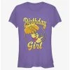 Brand new 😀 Disney Winnie The Pooh Birthday Girl Pooh Bear Girls T-Shirt 👍