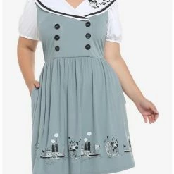 Wholesale 😀 Disney Steamboat Willie Sailor 🤩 Dress Plus Size ✔️
