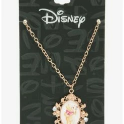 Coupon 😍 Disney Winnie The Pooh Cameo Portrait Necklace 👍 -Dressup Outfits Shop 19688531 av2