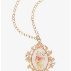 Coupon 😍 Disney Winnie The Pooh Cameo Portrait Necklace 👍
