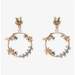 Discount ⌛ Disney Winnie The Pooh Nature Drop Earrings 💯