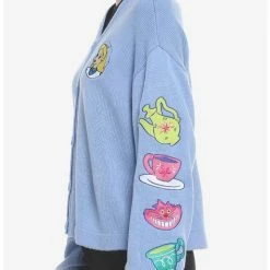 Cheap ✨ Disney Alice In Wonderland Embroidered 👍 Girls Cardigan 🎉 -Dressup Outfits Shop 19708467 av3