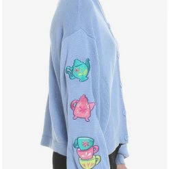 Cheap ✨ Disney Alice In Wonderland Embroidered 👍 Girls Cardigan 🎉 -Dressup Outfits Shop 19708467 av4
