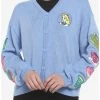Cheap ✨ Disney Alice In Wonderland Embroidered 👍 Girls Cardigan 🎉