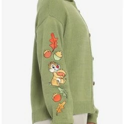 Coupon 🌟 Disney Chip 'N' Dale Collar Girls Cardigan 🎁 -Dressup Outfits Shop 19711572 av2