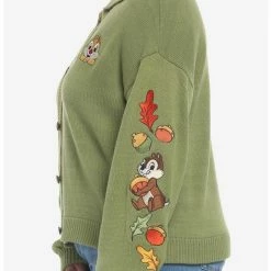 Flash Sale 🔔 Disney Chip 'N' Dale Collar Girls Cardigan Plus Size ⌛ -Dressup Outfits Shop 19711580 av4