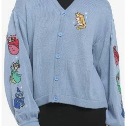 Buy 💯 Disney Sleeping Beauty Aurora & Fairies Girls Skimmer Cardigan 👏