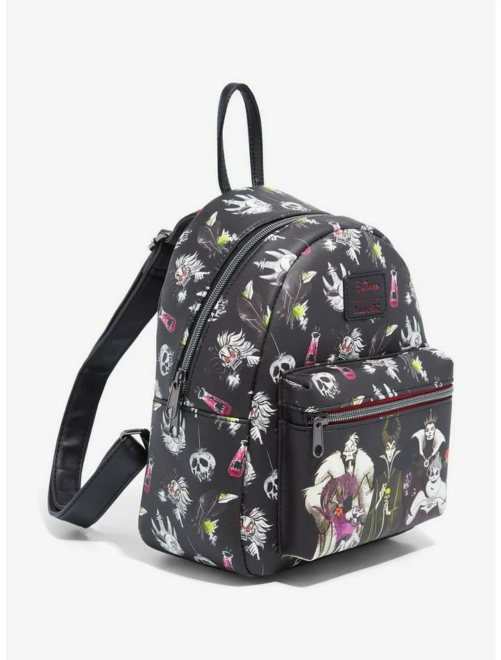 New 👏 Loungefly Disney Villains Mini Backpack 🎉 2 New 👏 Loungefly Disney Villains Mini Backpack 🎉 - Image 2