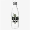 Cheap 👏 Star Wars The Book of Boba Fett Boba Fett Bounty Hunter White Stainless Steel Water Bottle ✔️