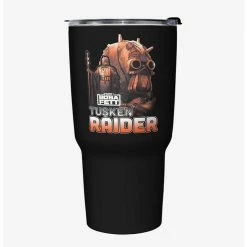 Best Pirce 🤩 Star Wars The Book of Boba Fett Outlaw Hunter Black Stainless Steel Travel Mug 🤩