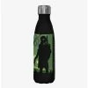 Brand new ⭐ Star Wars The Book of Boba Fett Bouny Hunter For Hire Black Stainless Steel Water Bottle 🧨