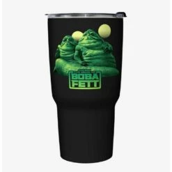 Promo ⭐ Star Wars The Book of Boba Fett Plan For The Worse Black Stainless Steel Travel Mug ⌛