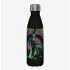 New 🌟 Star Wars The Book of Boba Fett Fett Explosion Black Stainless Steel Water Bottle ✔️